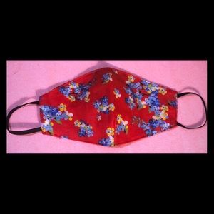 flowers face mask